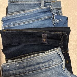 9 pairs of jeans